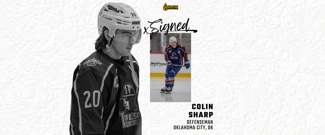 COLIN SHARP RE-SIGNS WITH OILERS, ADDING SIZE AND GRIT