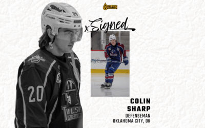COLIN SHARP RE-SIGNS WITH OILERS, ADDING SIZE AND GRIT 