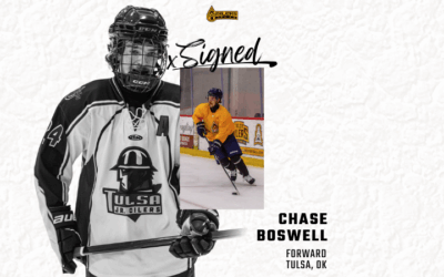 OILERS INK HOMEGROWN FORWARD CHASE BOSWELL FOR ROOKIE CAMPAIGN