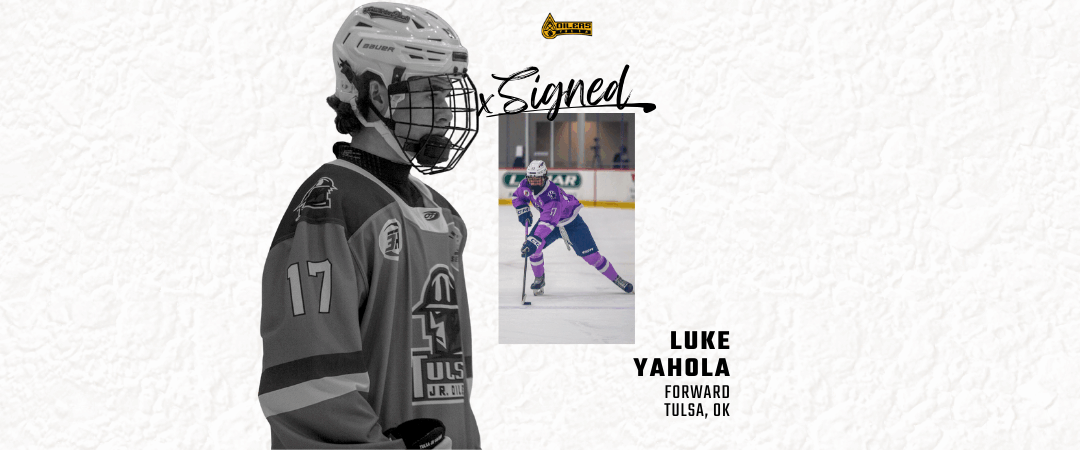 FORWARD LUKE YAHOLA RETURNS TO OILERS FOR FIRST FULL SEASON