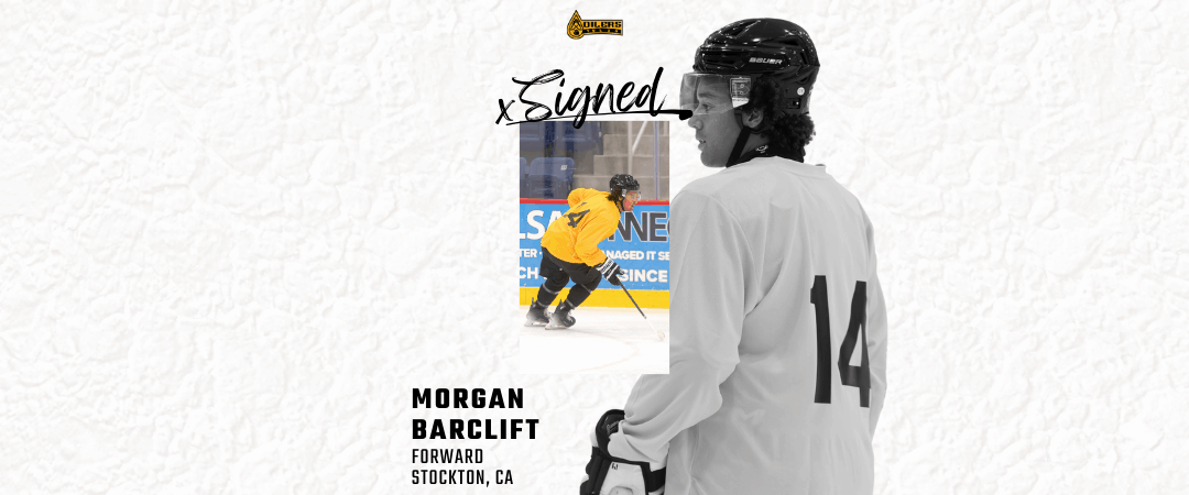 OILERS LAND ROOKIE FORWARD MORGAN BARCLIFT