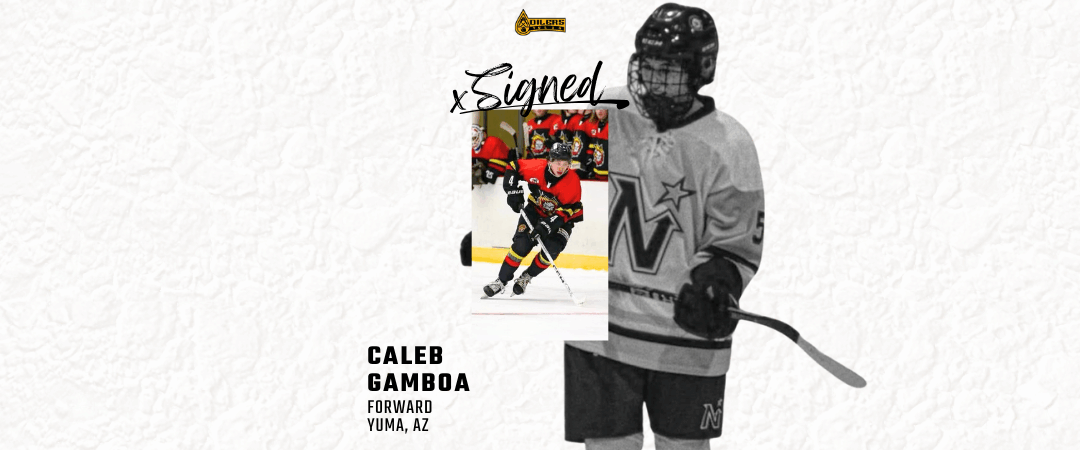 OILERS INK VETERAN FORWARD CALEB GAMBOA