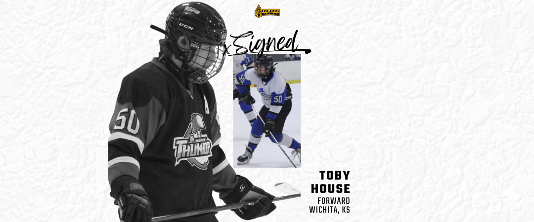 TOBY HOUSE SIGNS WITH OILERS FOR ROOKIE CAMPAIGN
