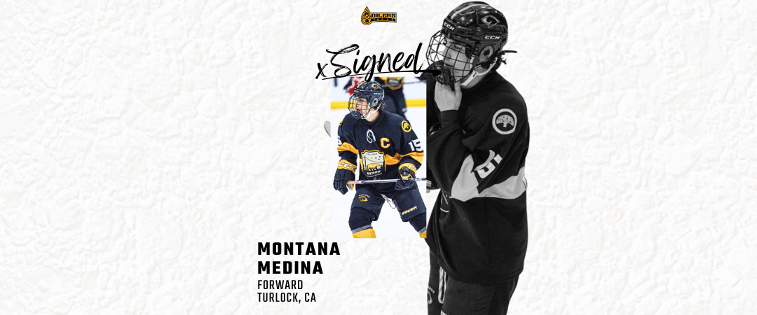 OILERS INK MONTANA MEDINA FOR ROOKIE CAMPAIGN